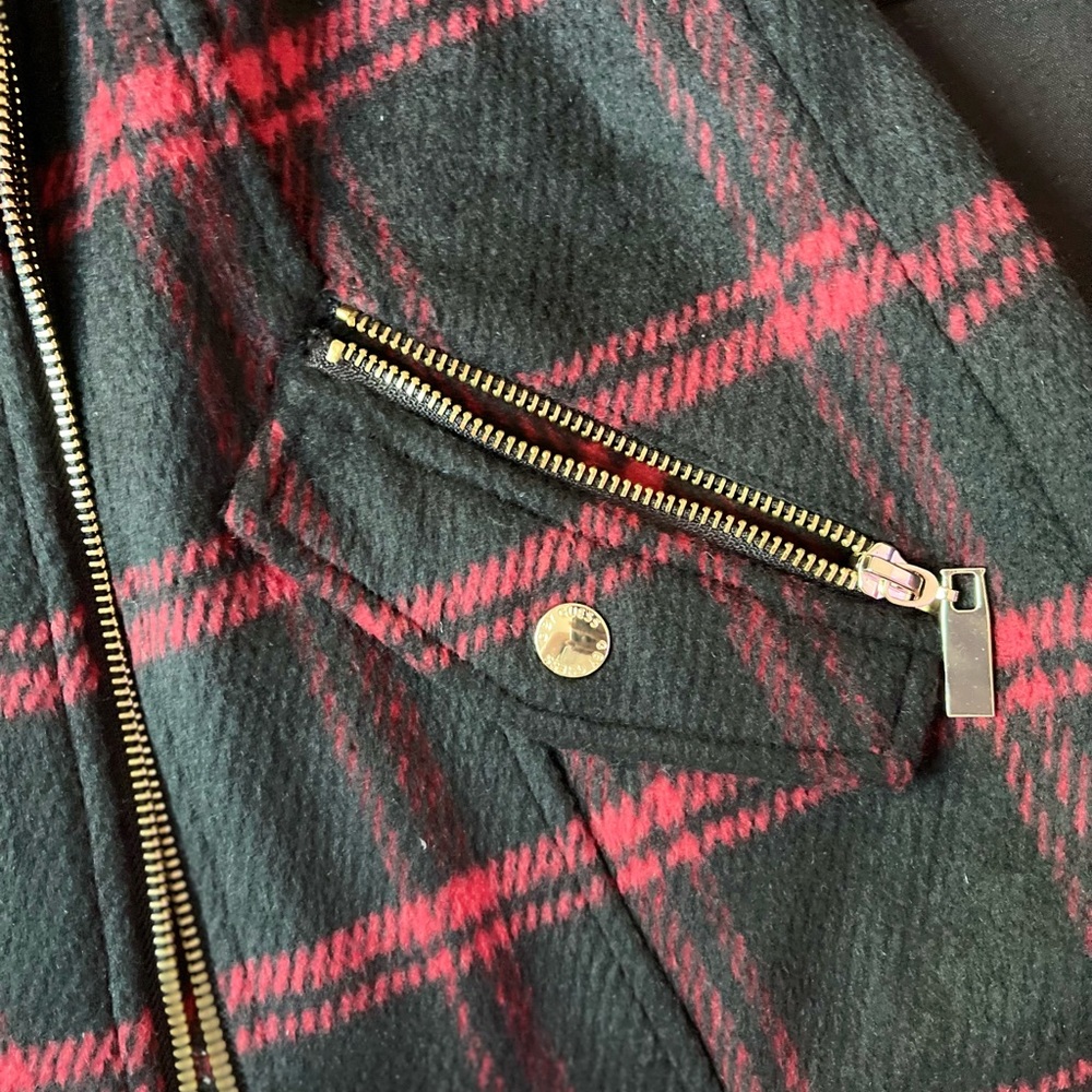 By guess jackets and coats size XS brand new color red and black